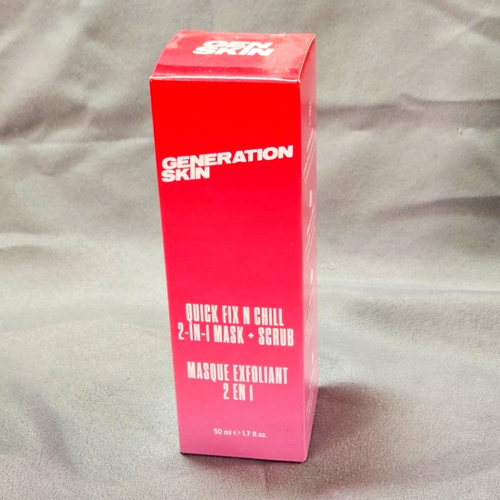 Generation Skin Quick Fix 'N Chill 2-In- 1 Mask+Scrubpm 1.7oz